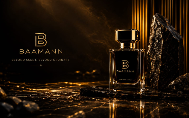 BAAMANN Perfume Mockup
