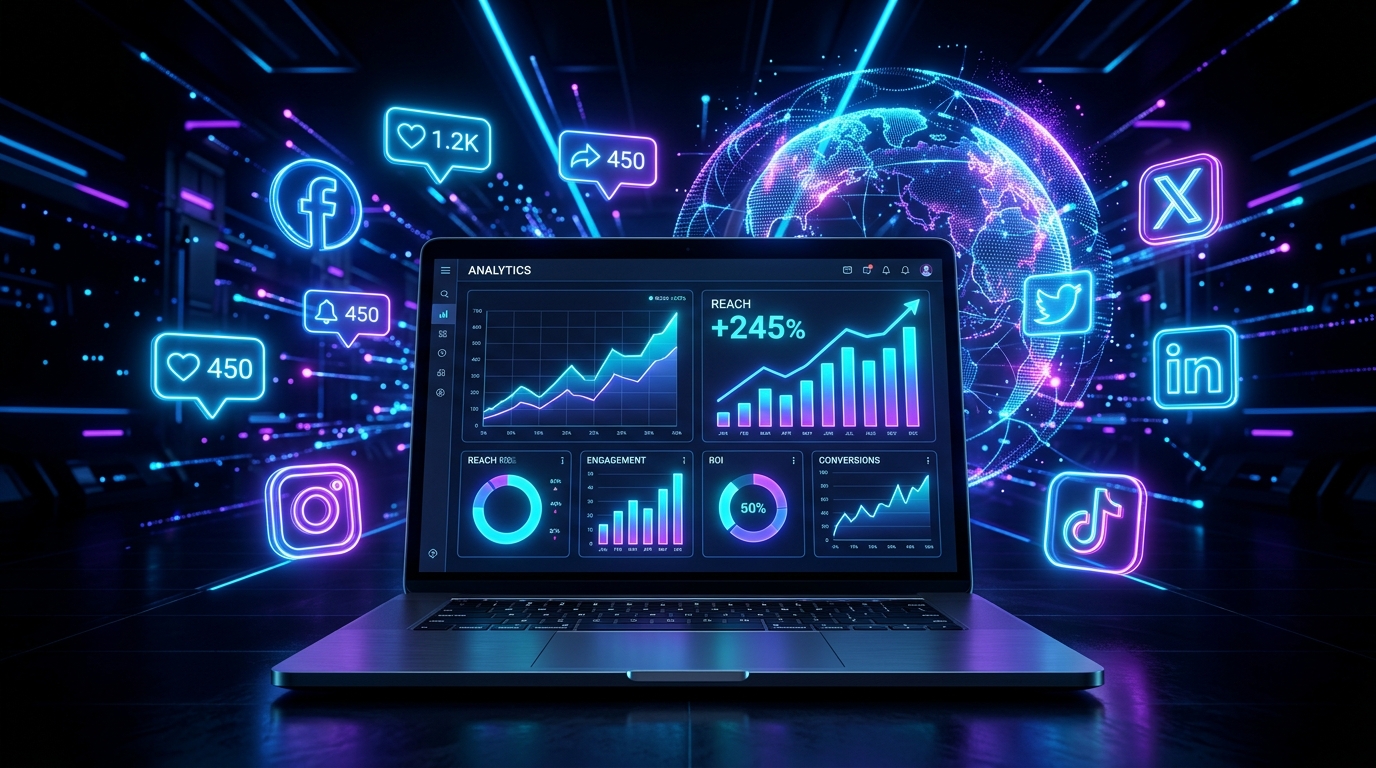 MIDCAV Digital Marketing Dashboard
